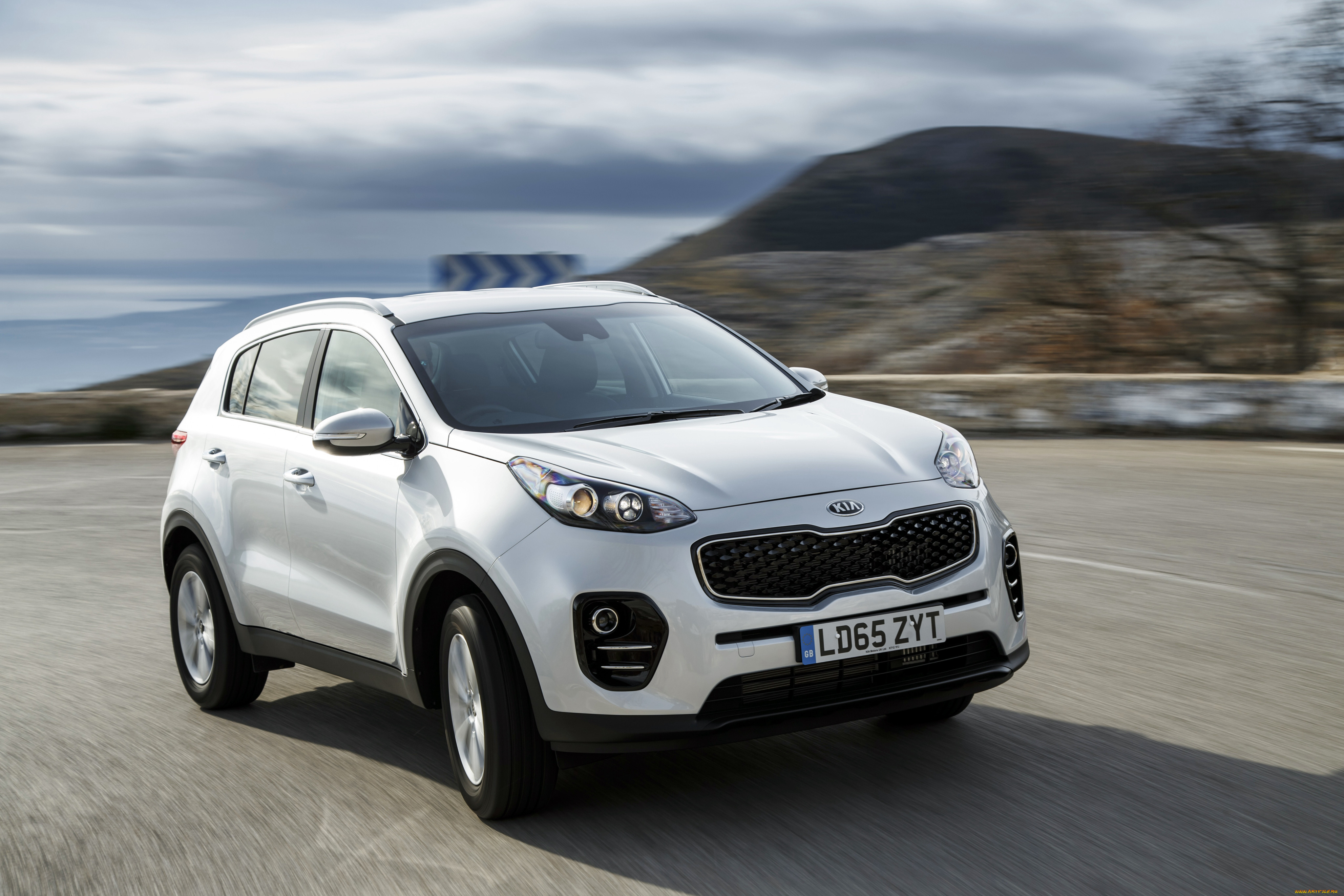 Обои Автомобили Kia, обои для рабочего стола, фотографии автомобили, kia,  sportage, 2016г, ql, uk-spec Обои для рабочего стола, скачать обои картинки  заставки на рабочий стол.